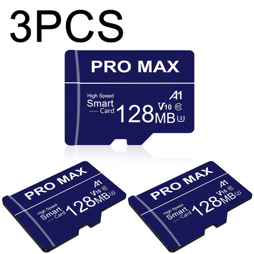 128MB Pro Max Class 10 Micro SD Cards