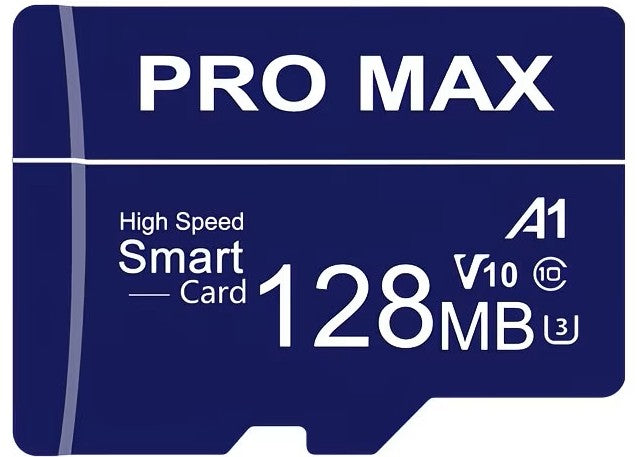 128MB Pro Max Class 10 Micro SD Cards