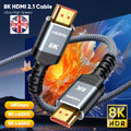 PREMIUM 4K HDMI CABLE (2M) (2.0 HIGH SPEED GOLD PLATED BRAIDED LEAD 2160P 3D)