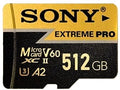SONY EXTREME PRO 512GB MIICRO MEMORY CARD HIGH SPEED MINI FLASH