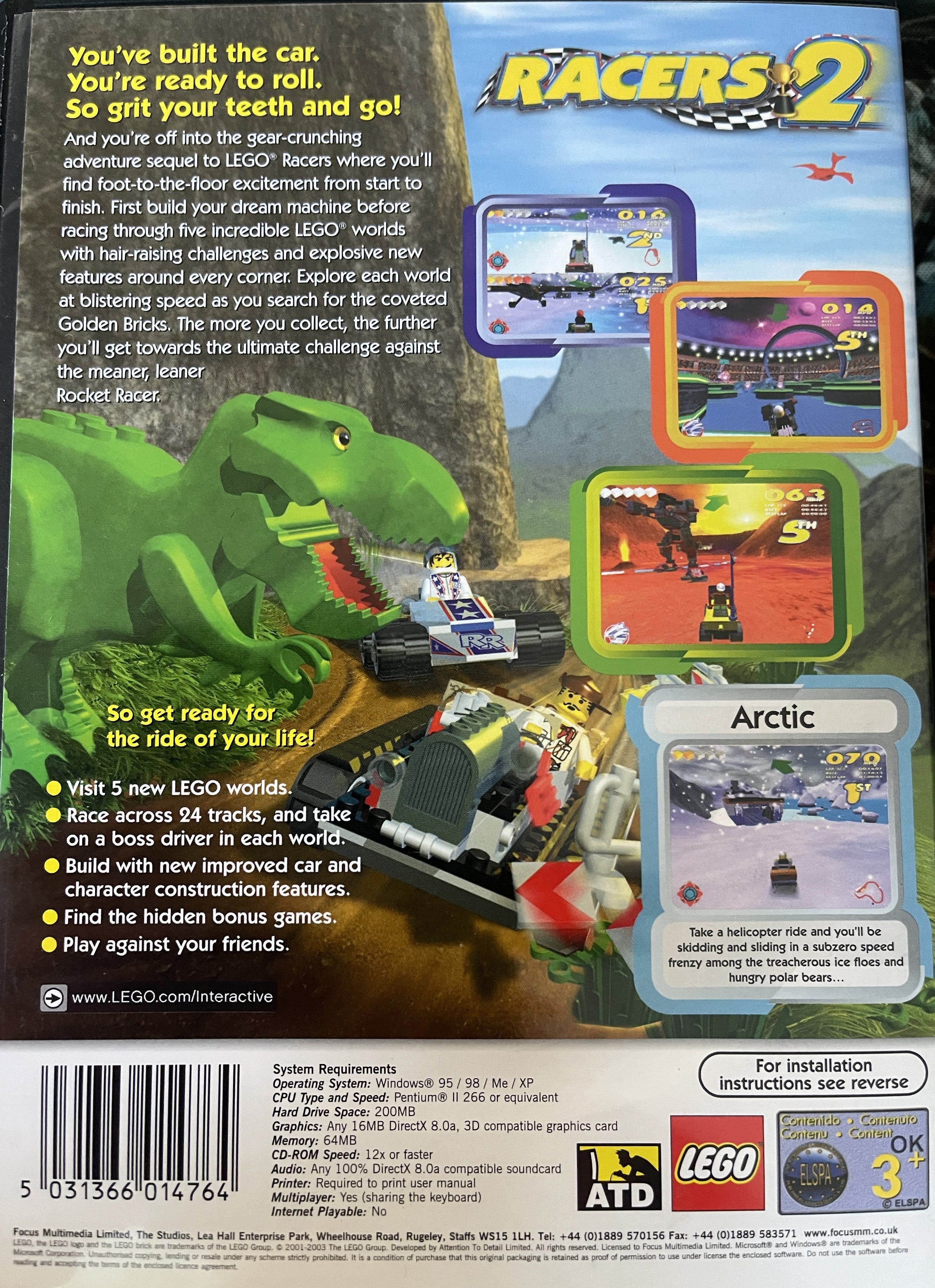 Lego Racers + Lego Racers 2 (PC)
