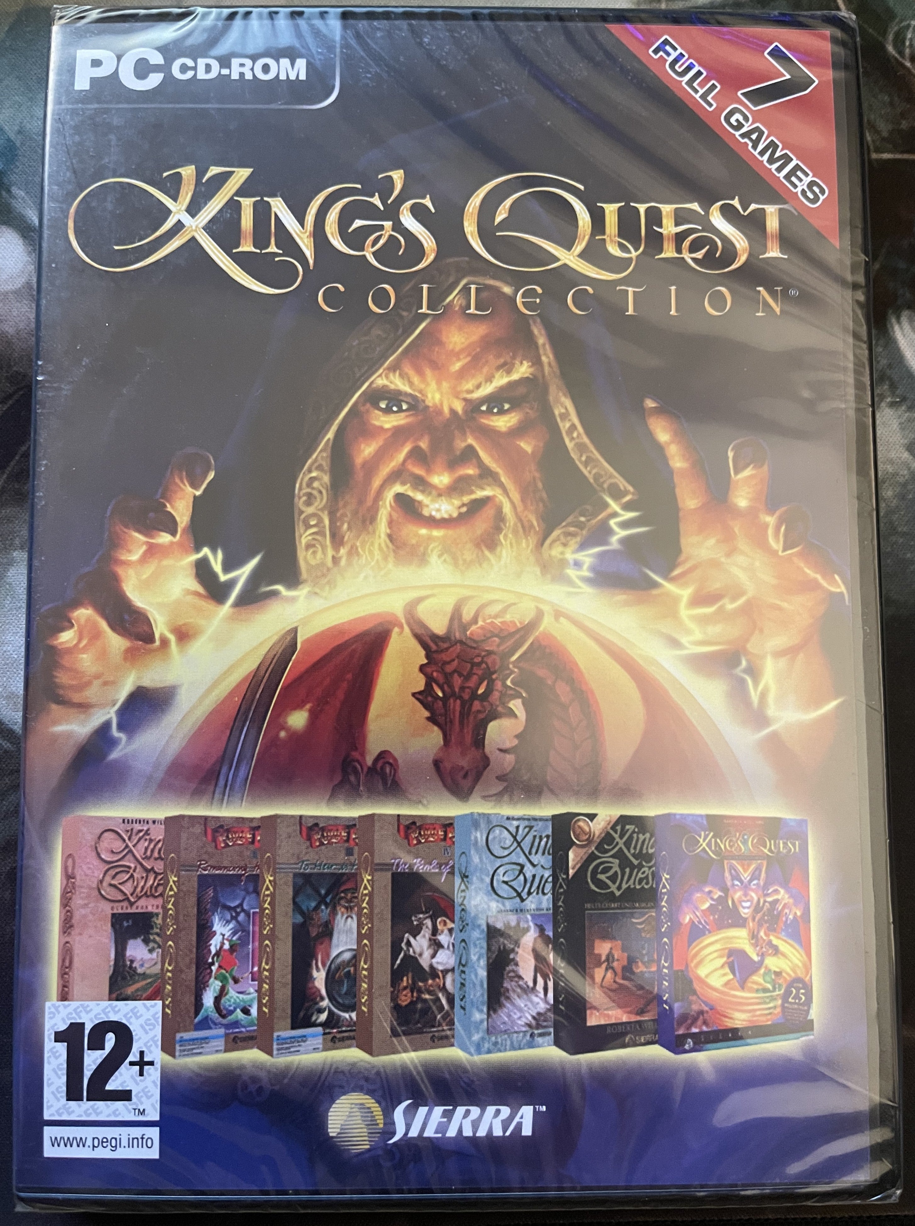 King's Quest Collection – Brand New & Sealed (Sierra Originals) (PC)