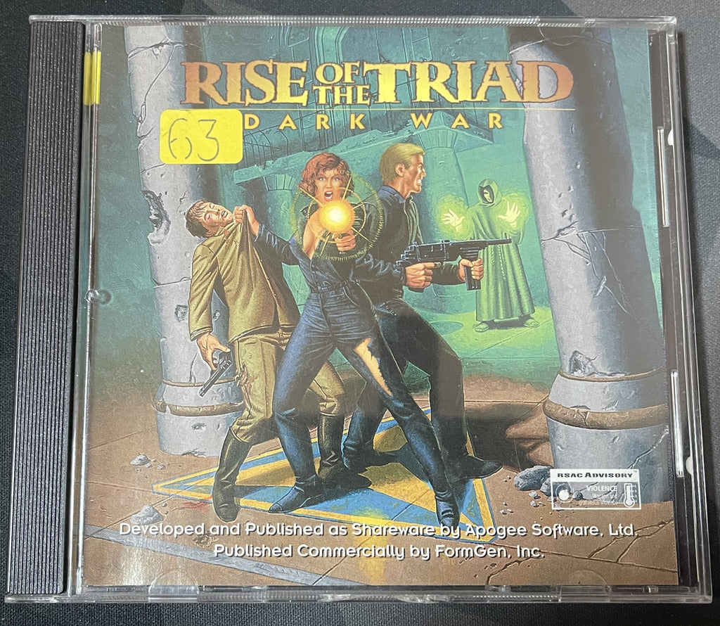 Rise of the Triad: Dark War (PC Game, 1995, CD-ROM) Vintage