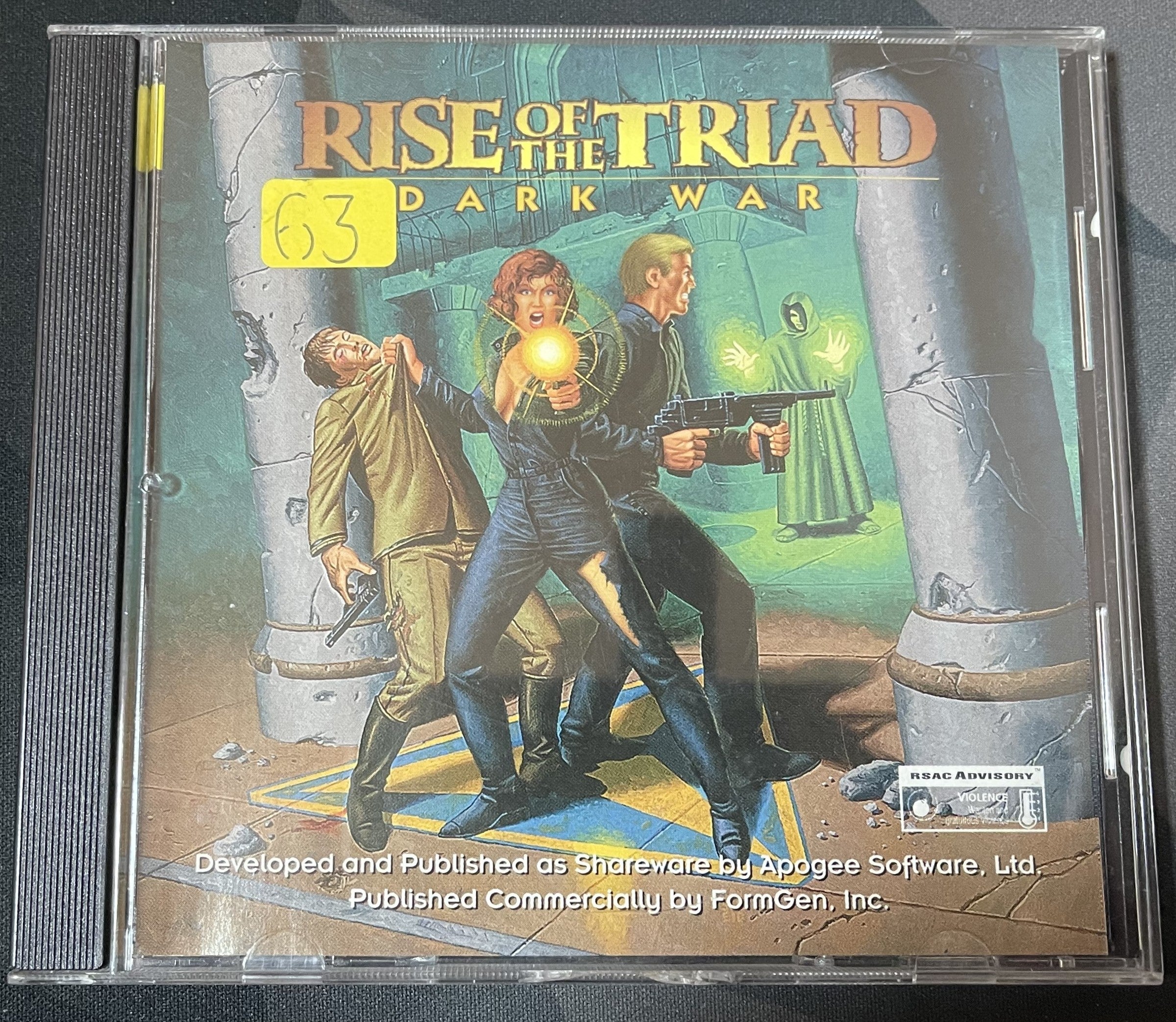 Rise of the Triad: Dark War (PC Game, 1995, CD-ROM) Vintage