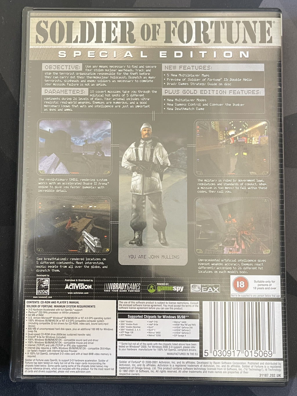 Soldier of Fortune (Special Edition) + Soldier of Fortune 2 - Double Helix (PC)