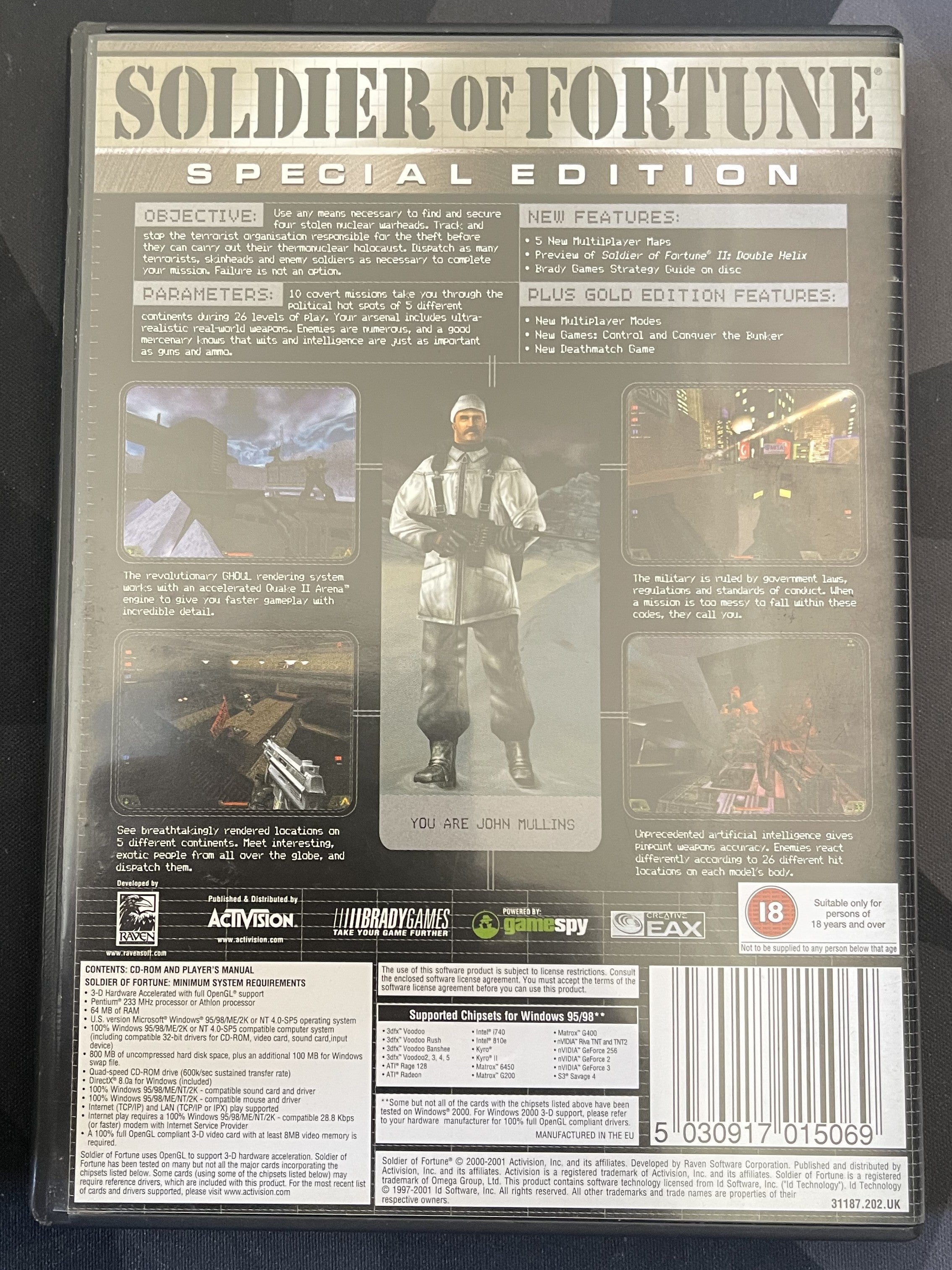 Soldier of Fortune (Special Edition) + Soldier of Fortune 2 - Double Helix (PC)