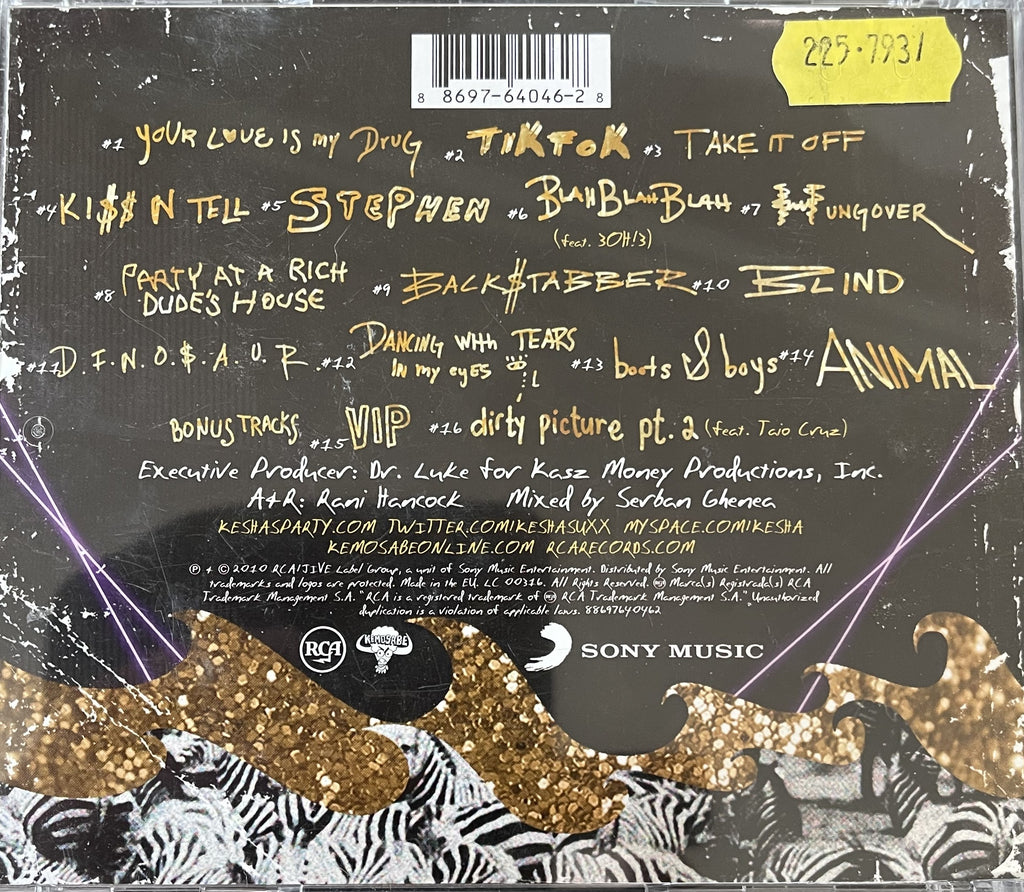 Kesha - Animal  (CD)