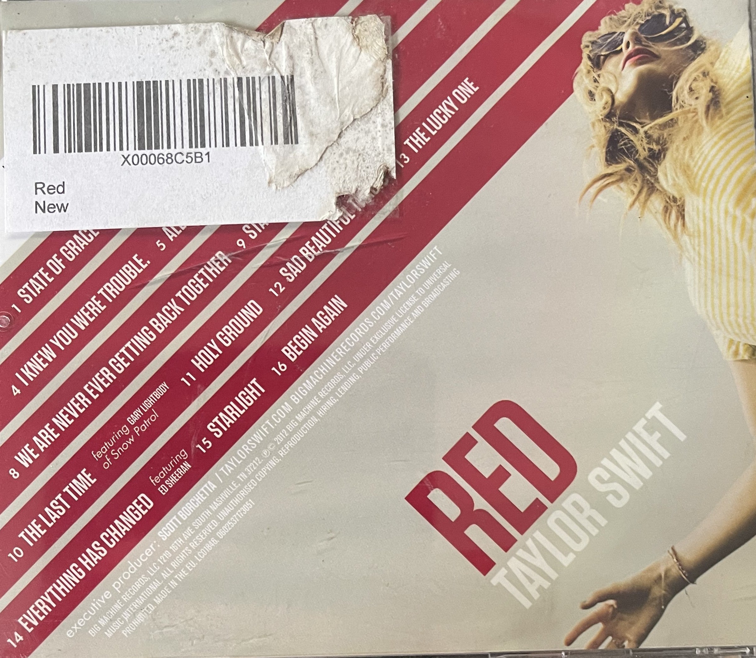 Taylor Swift - Red (CD)