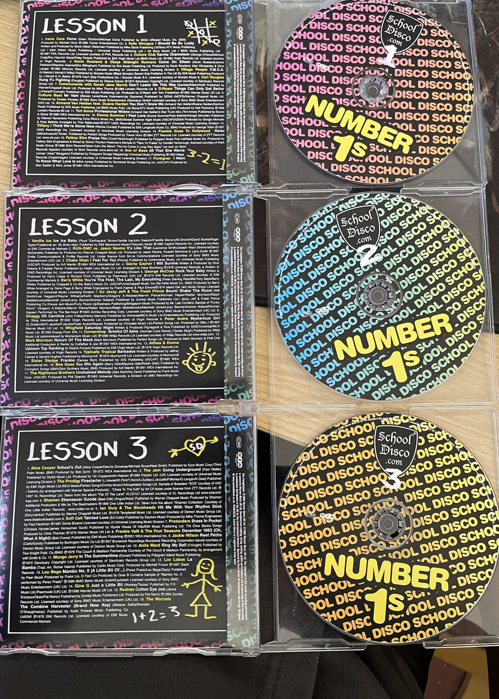 School Disco - Number 1s (Complete CD Set - 3 CD's)