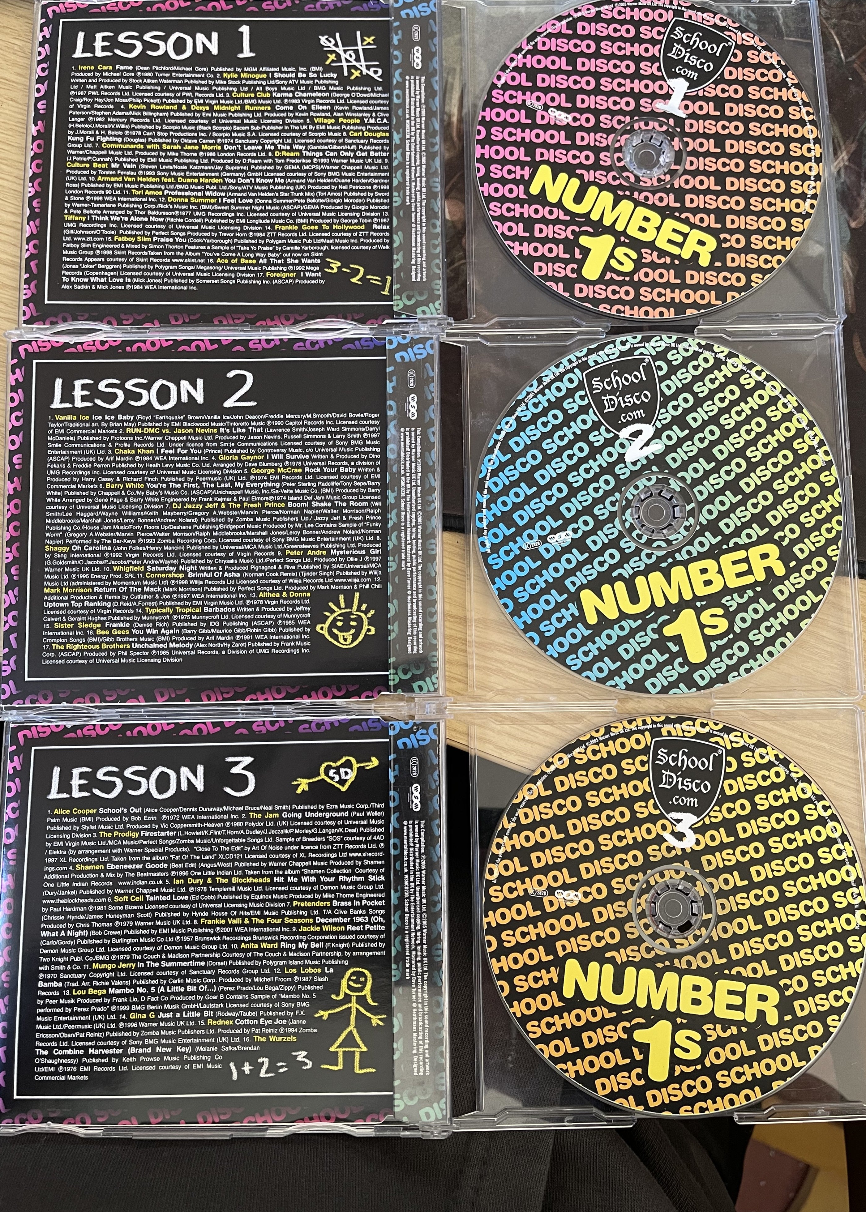 School Disco - Number 1s (Complete CD Set - 3 CD's)