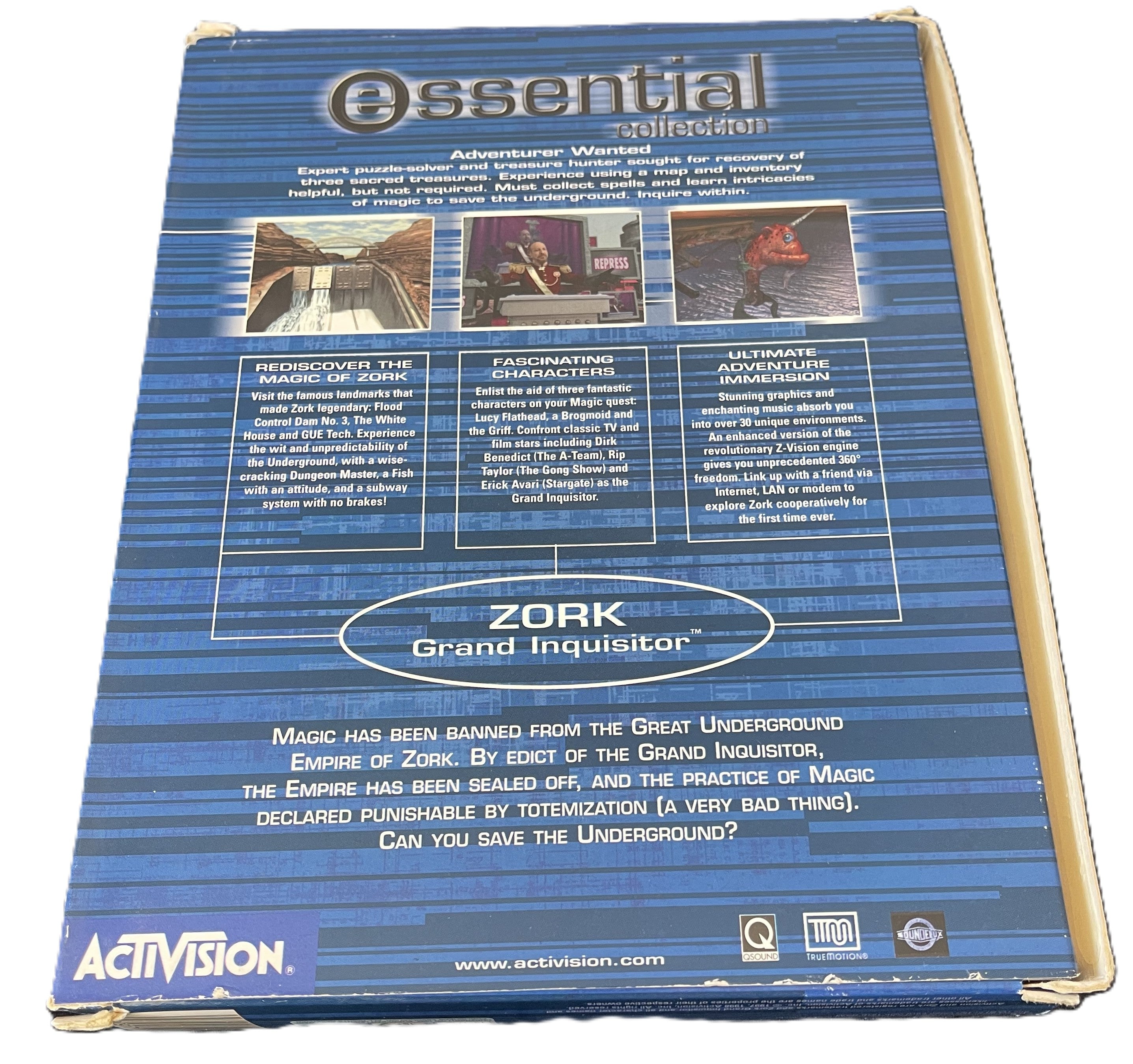 Zork Grand Inquisitor (Big Box) PC