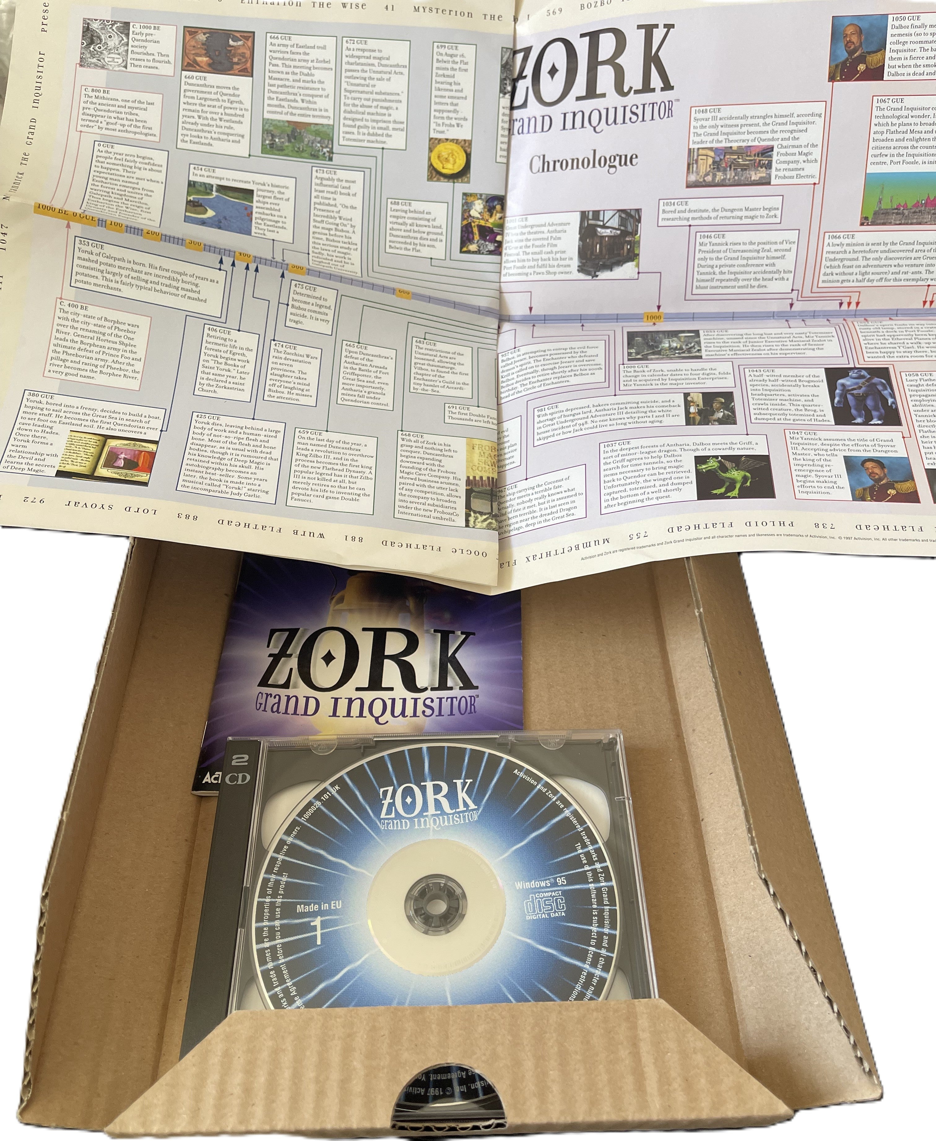 Zork Grand Inquisitor (Big Box) PC