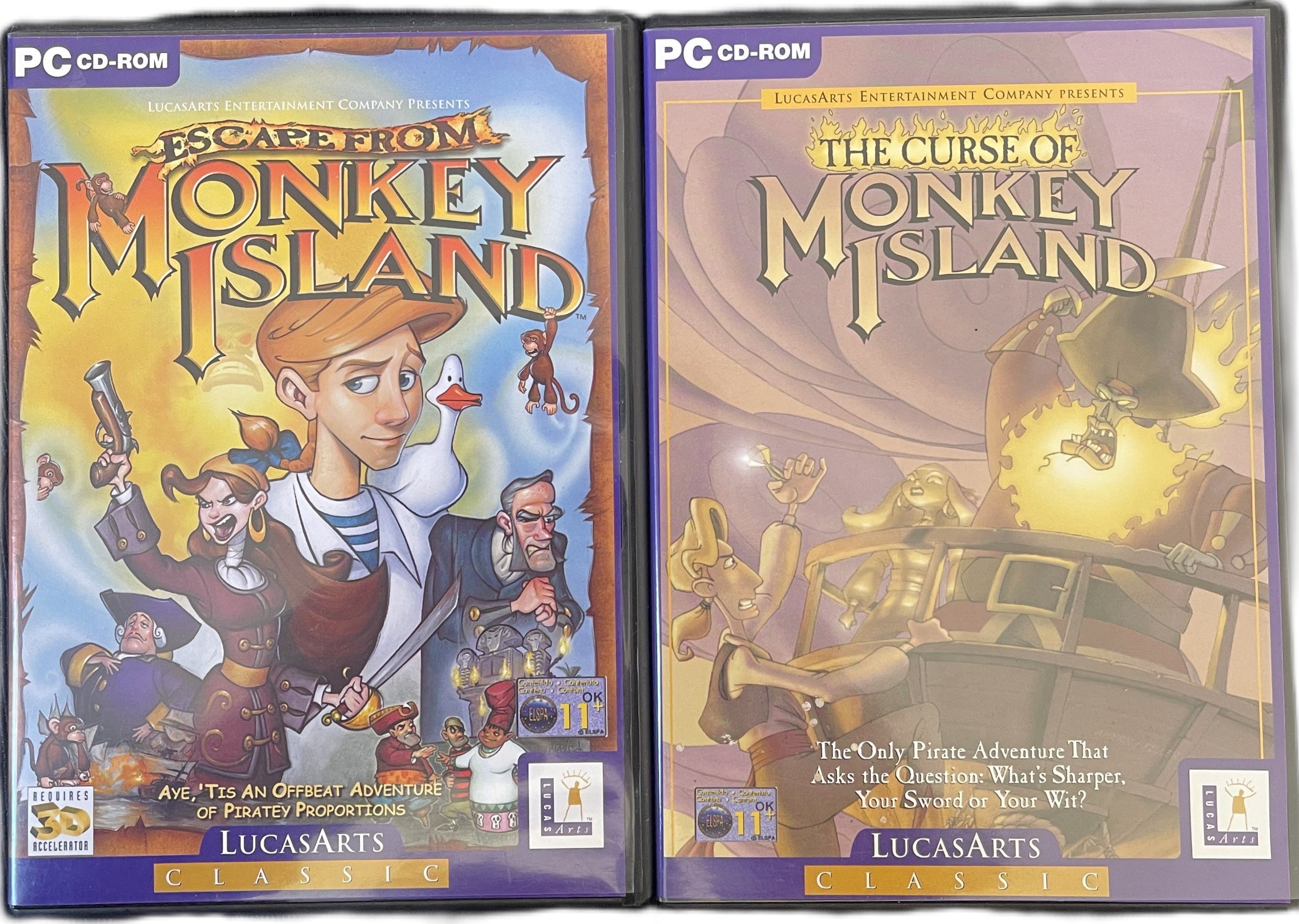 Escape from Monkey Island + The Curse of Monkey Island PC
