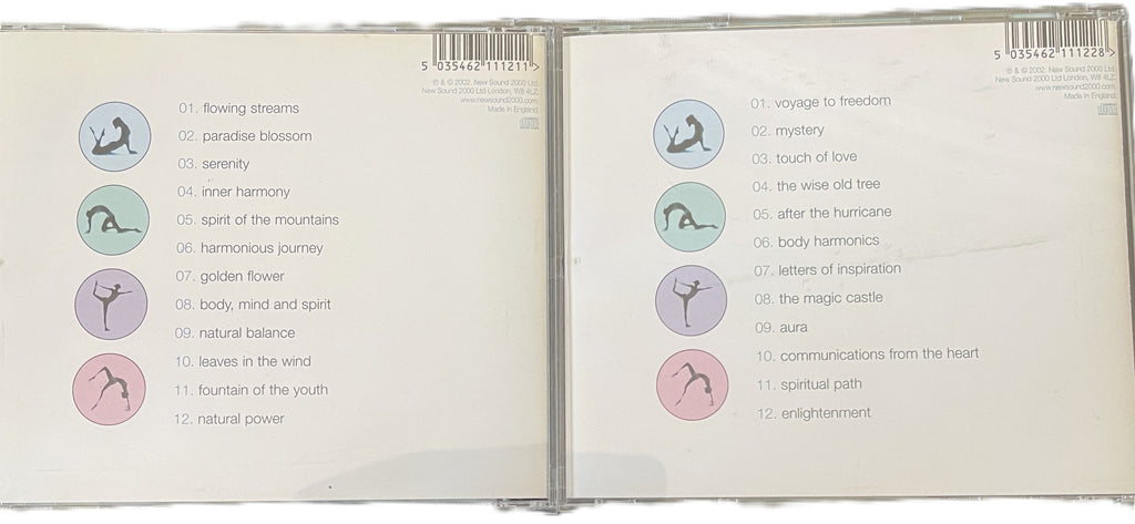 Yoga 01 & Yoga 02 CD