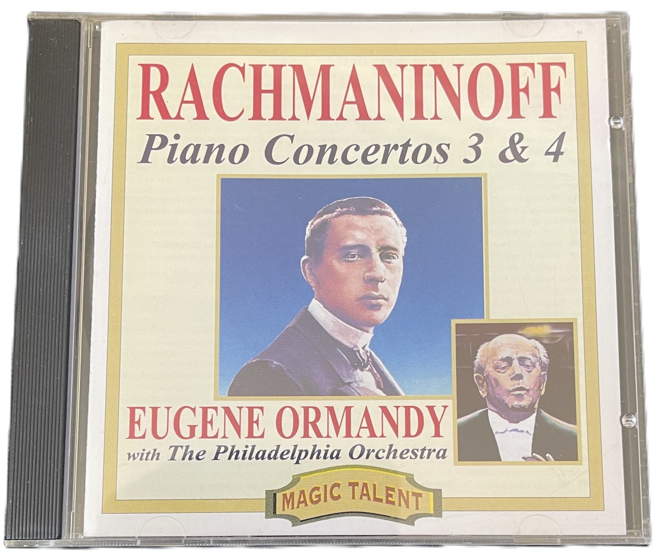 Rachmaninoff Piano Concertos 3 & 4 - Eugene Ormandy CD