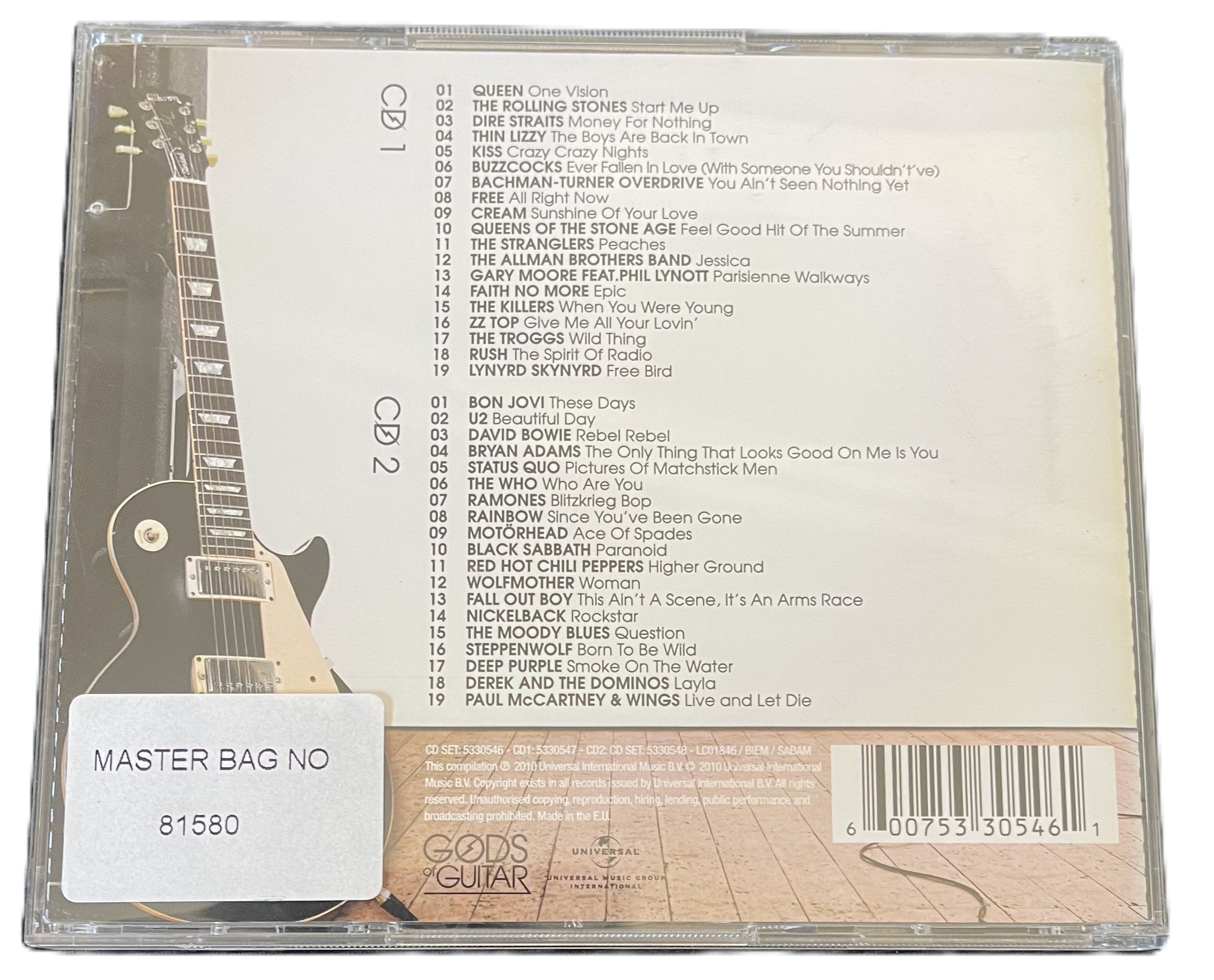 Gods of Guitar - Various CD