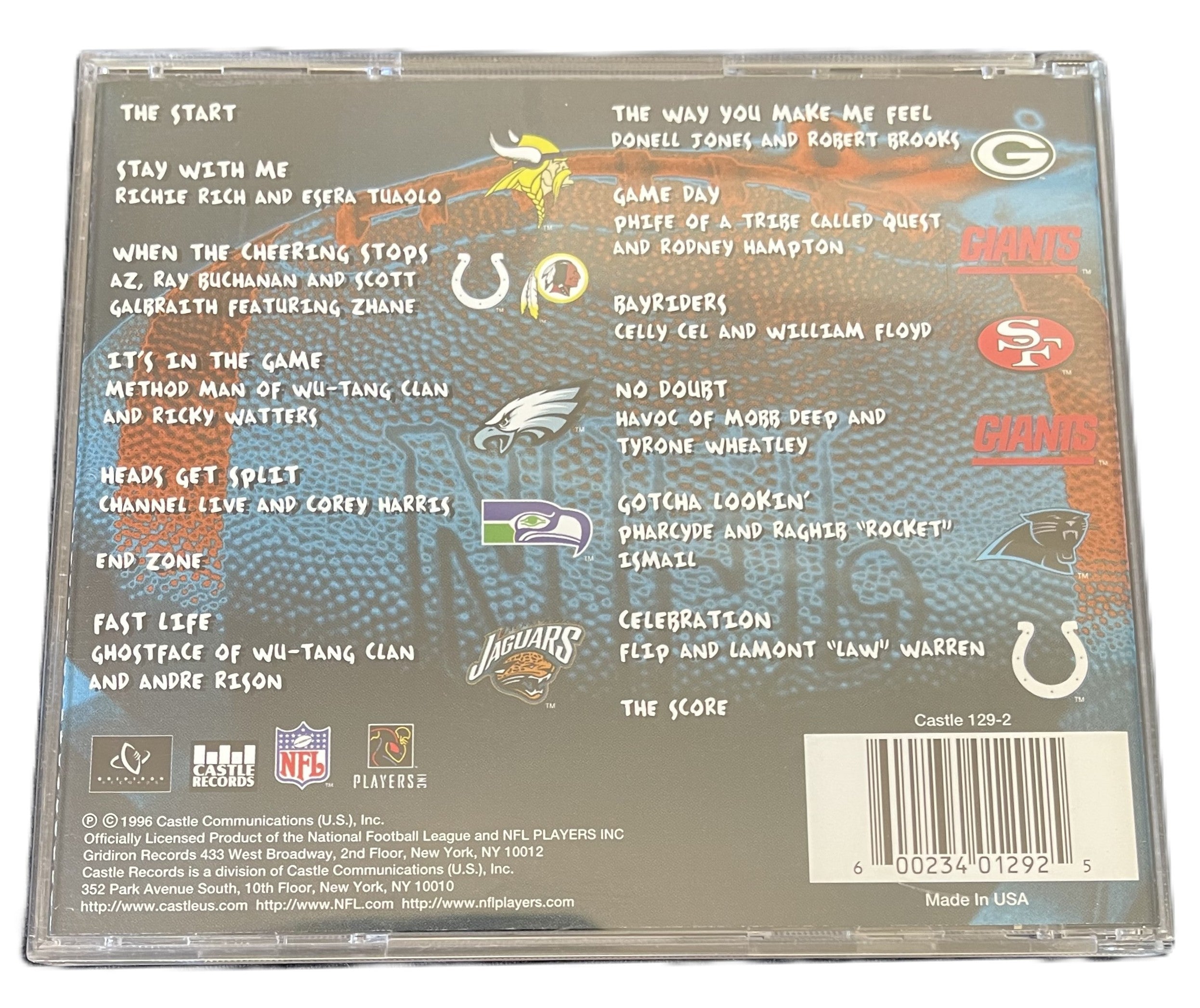 NFL Jams (1996) CD