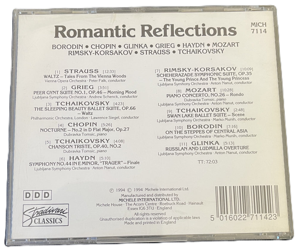 Romantic Reflections CD