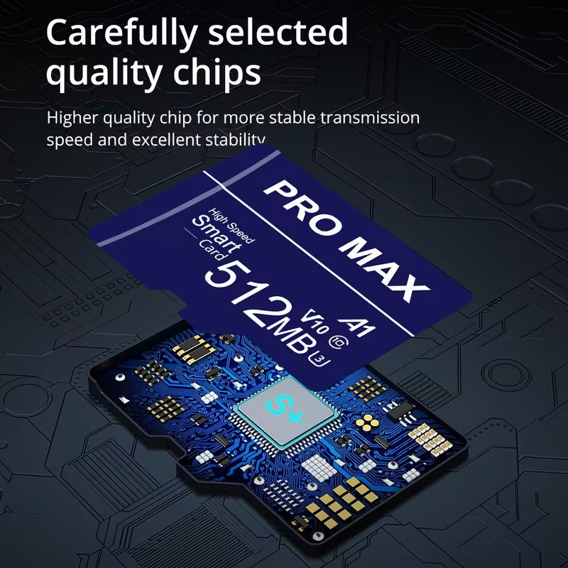 128MB Pro Max Class 10 Micro SD Cards