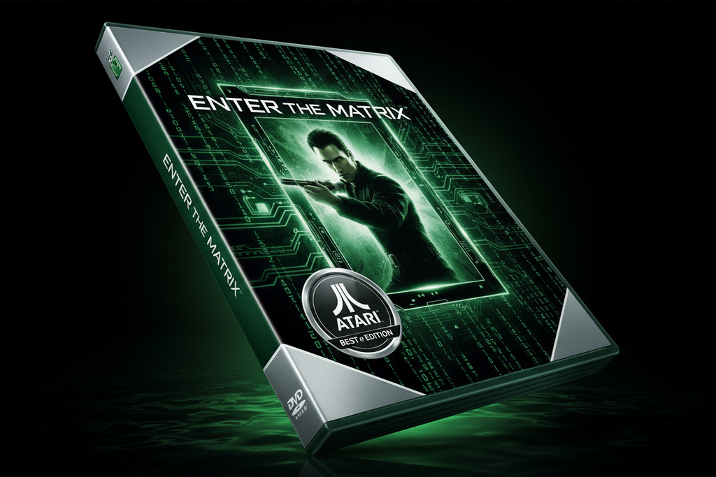 Enter The Matrix - Best of Atari Edition RARE Vintage (PC 4 DISKS) (NEVER USED)