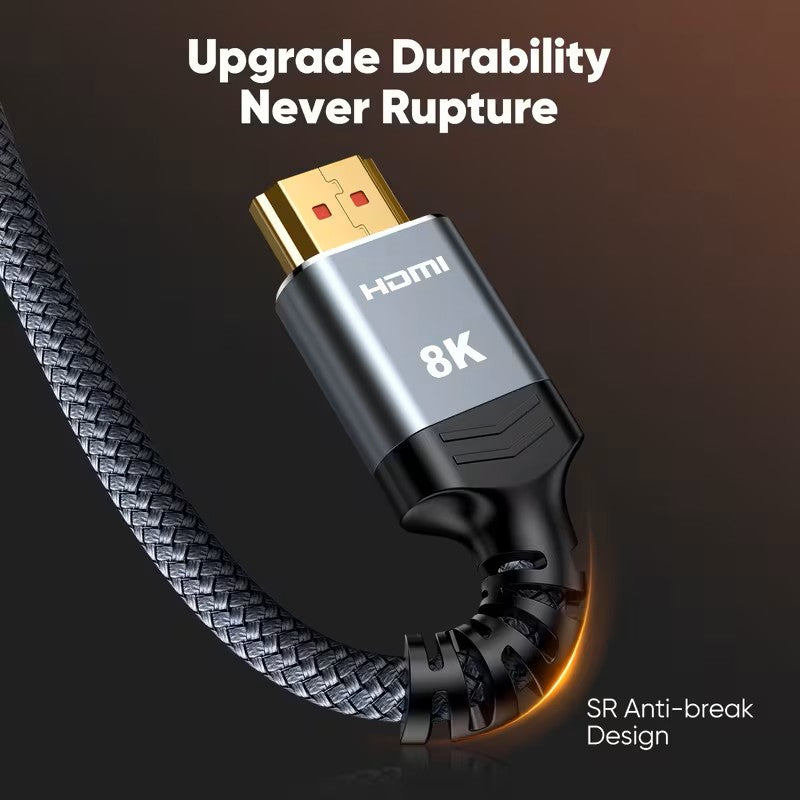 PREMIUM 4K HDMI CABLE (2M) (2.0 HIGH SPEED GOLD PLATED BRAIDED LEAD 2160P 3D)