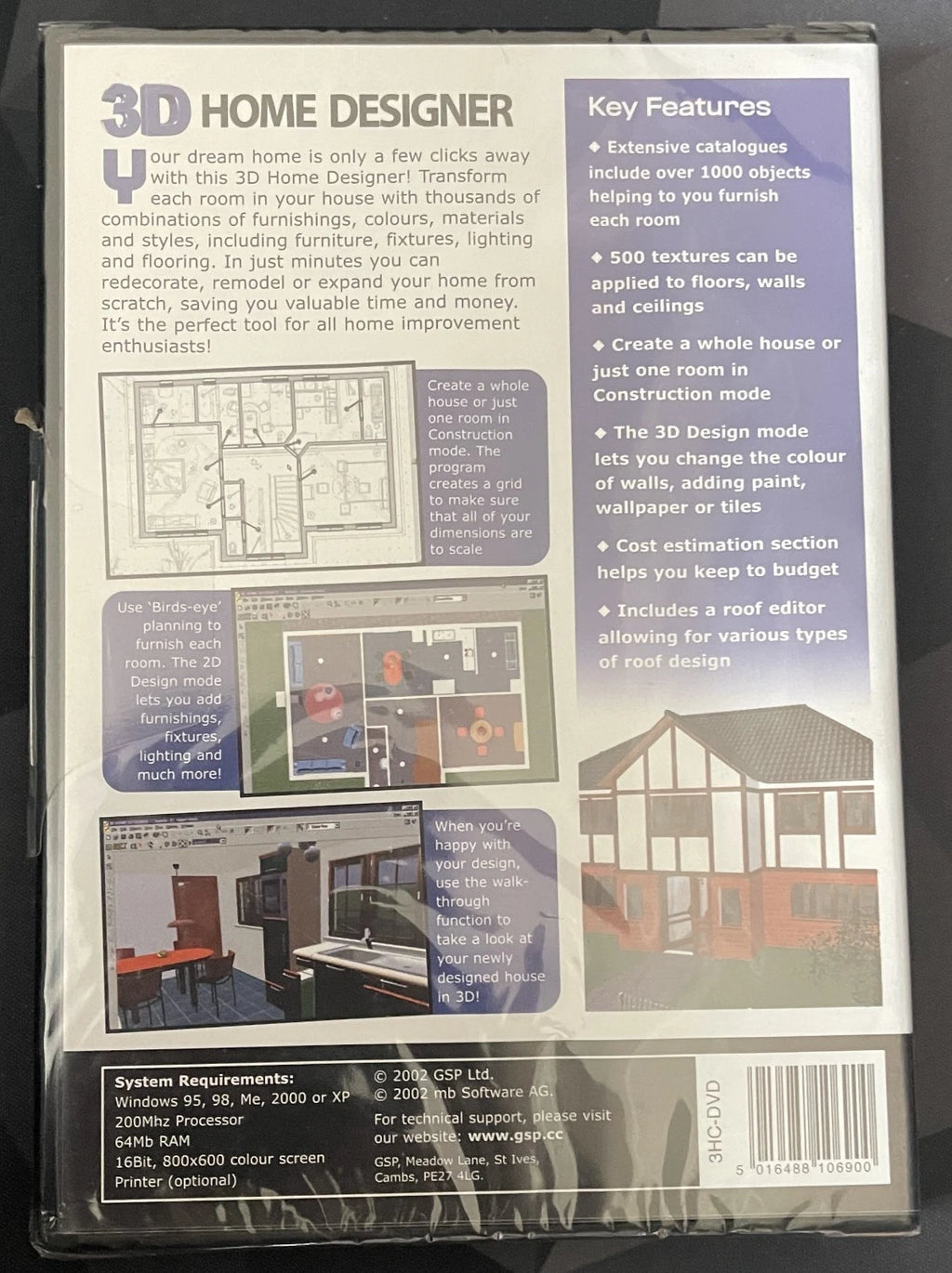 3D Home Designer (PC) (NEW & SEALED)