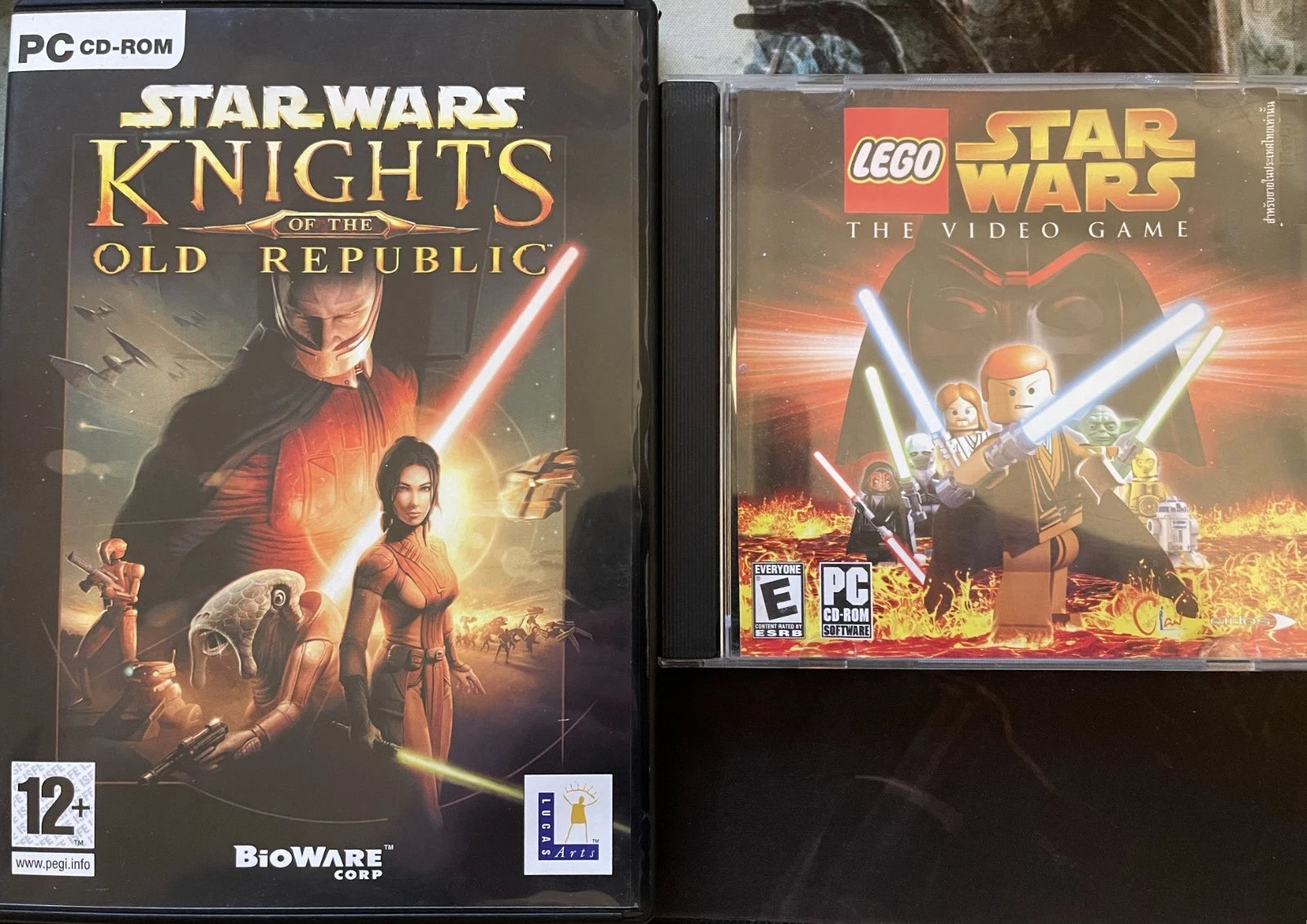 Star Wars The Video Game + Star Wars Knights of the Old Republic (PC GAMES)