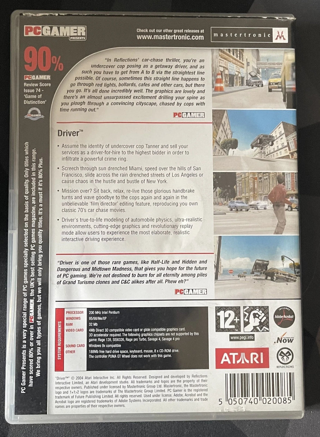 Driver (PC Gamer & Atari)