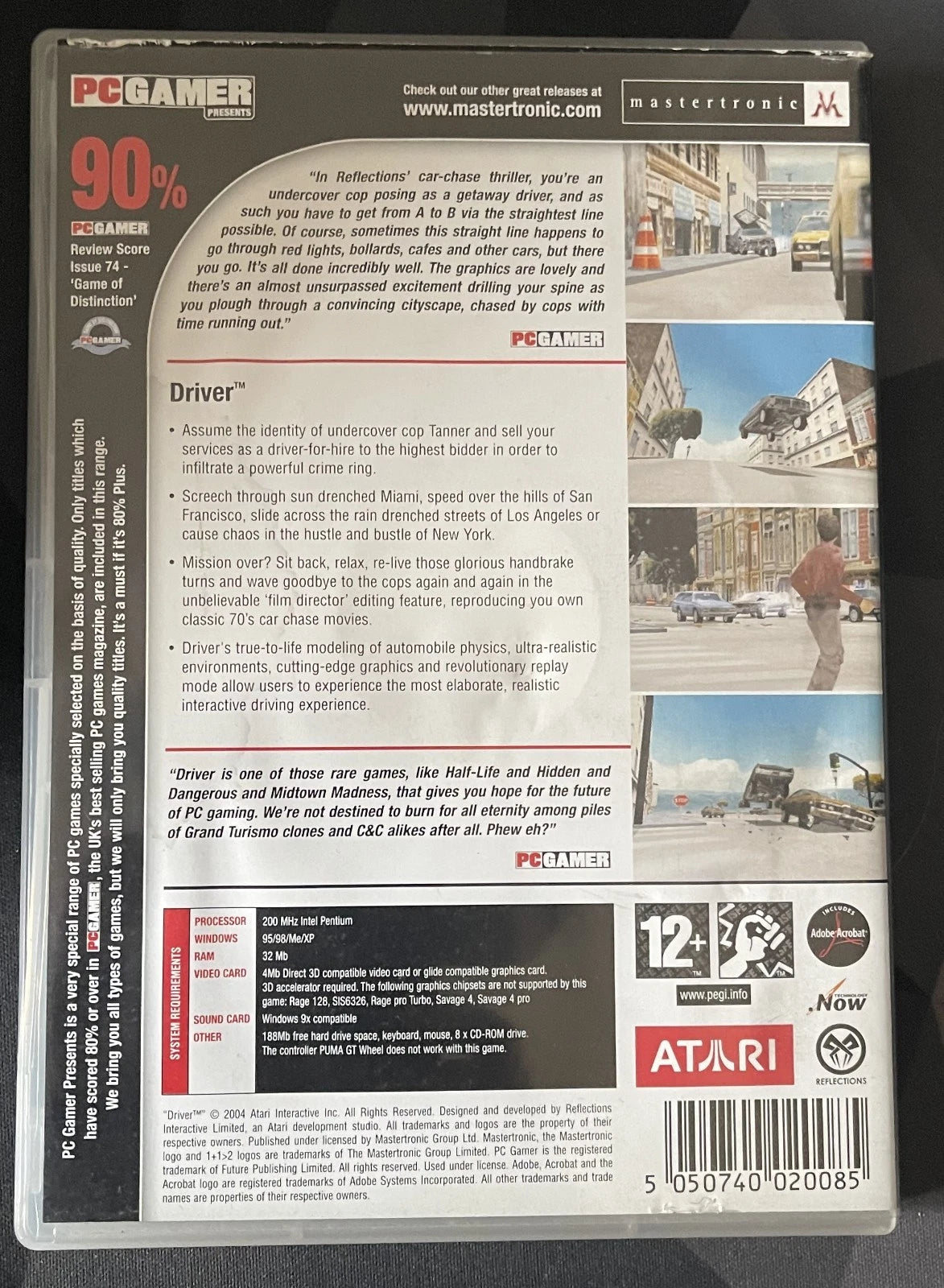 Driver (PC Gamer & Atari)