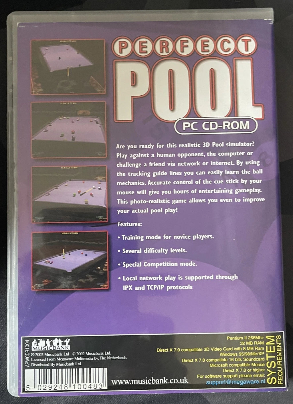 Perfect Pool + Arcade Pool 2 (Vintage Game) (PC)