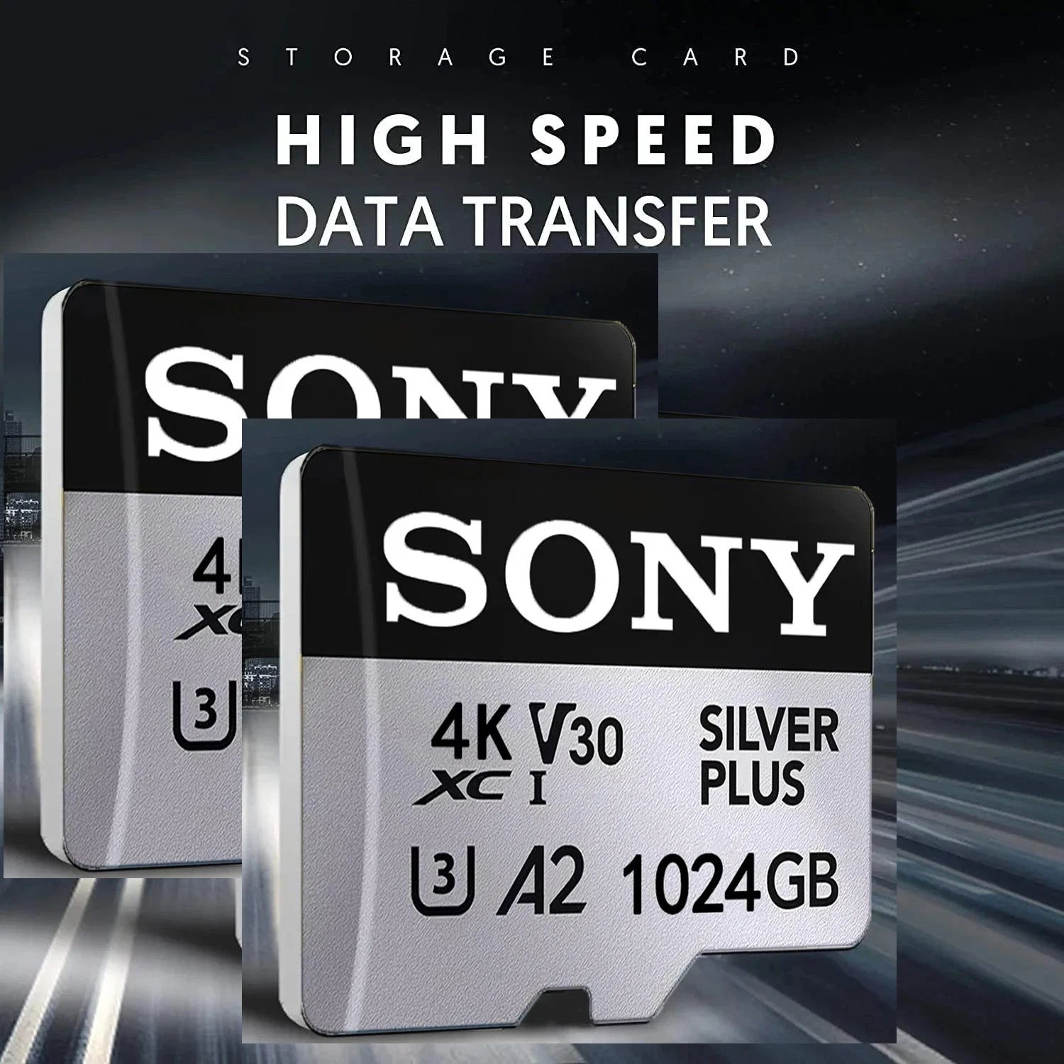 Sony Silver Plus Micro SD Card 1028GB (1TB) (UK Seller)