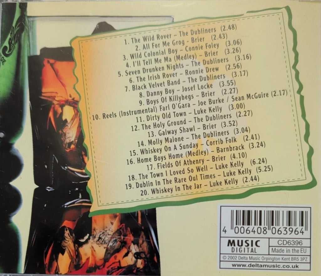 Whiskey in the Jar - 20 Great Irish Drinking Songs (CD, 2002)