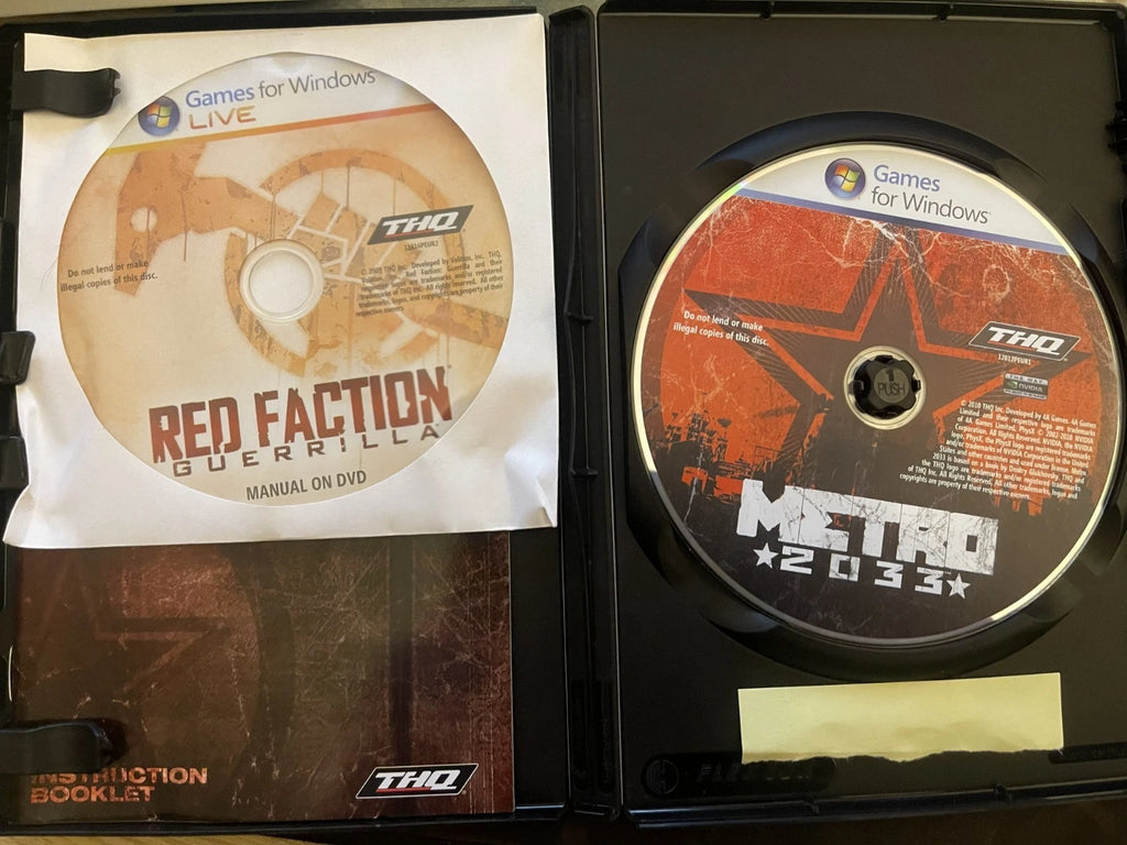 Metro 2033 + Red Faction Guerilla (PC)