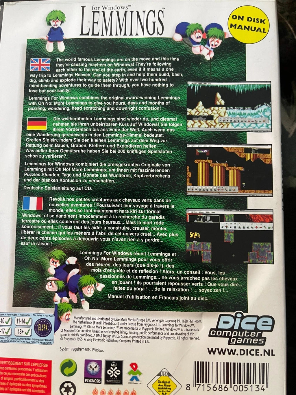 Lemmings (PC Classic/Retro)