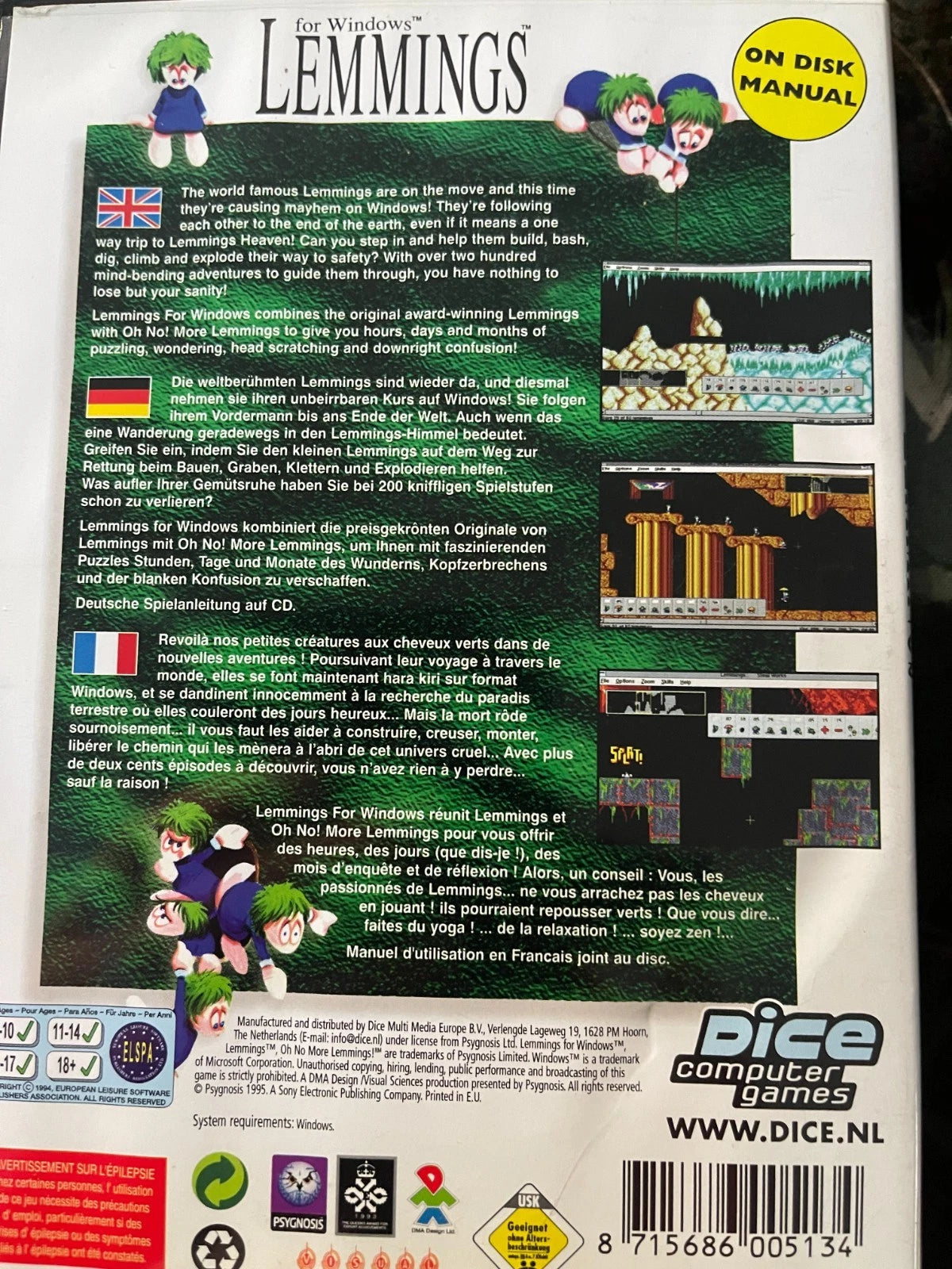 Lemmings (PC Classic/Retro)