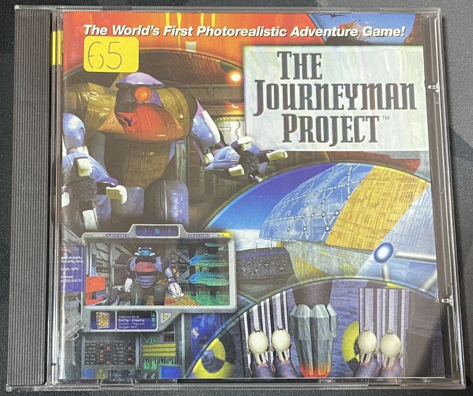 The Journeyman Project PC CD-ROM Game (1993) Vintage Sci-Fi Adventure Classic