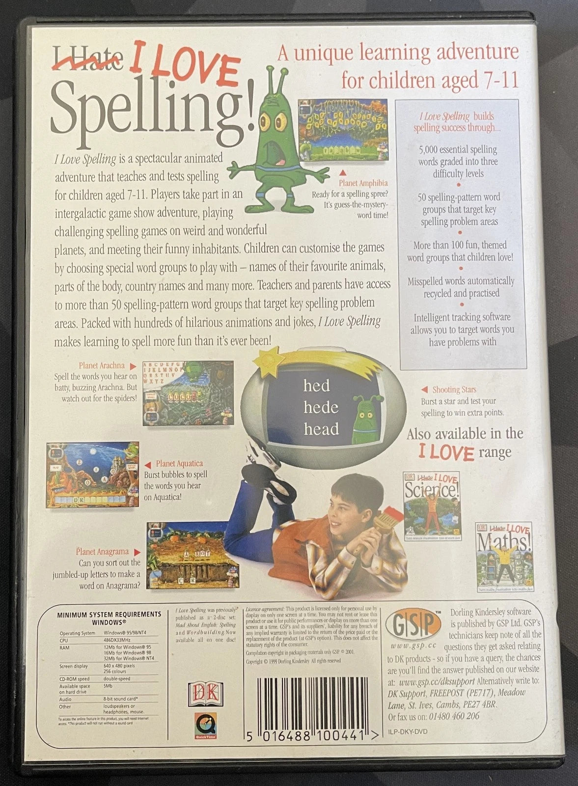 I Love Spelling (PC 2007)