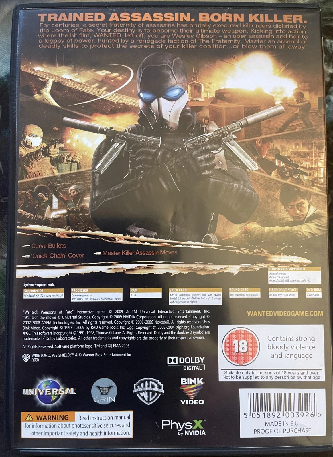 Wanted: Weapons of Fate (PC)